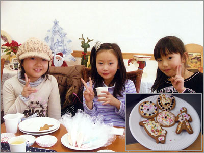 子供たちが作ったアイシング