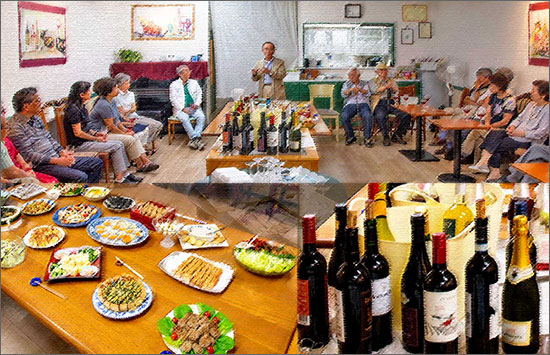 「第8回ワイン持ち寄り試飲会」 「第8回ワイン持ち寄り試飲会」が開催されました。